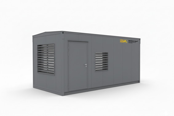 Дизельный генератор АД600С-Т400 (DOOSAN) в сэндвич контейнере - 3 степень автоматизации
